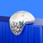 disco ball melted