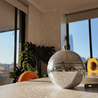 Hielera disco ball silver 2L | the party starter